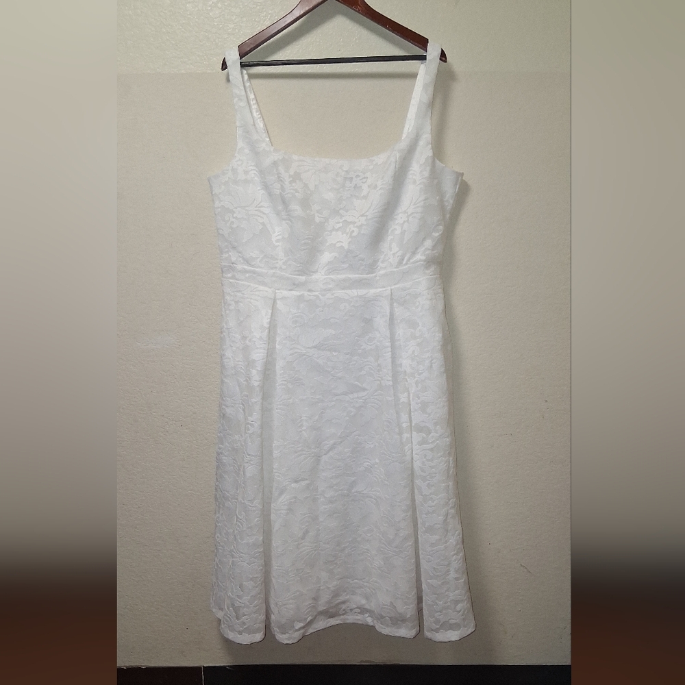 City Chic ivory Lace Mini Dress